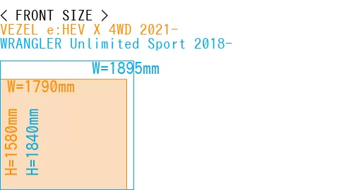#VEZEL e:HEV X 4WD 2021- + WRANGLER Unlimited Sport 2018-